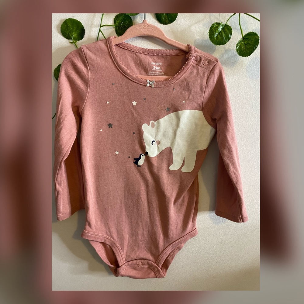 Carter's Club Polar Bear bodysuit 3/$25